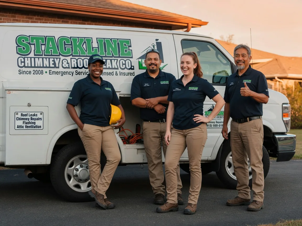 Chimney flashing repair company in Creston, IA